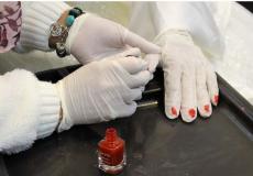  احتفل عروسان بزفافهما بالخليل 