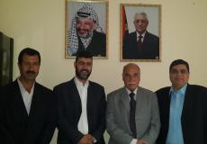 د.عبد الله ابو سمهدانة ووفد من وزارة المواصلات