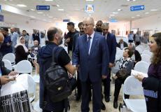 الحمد الله يطلع على جهود تطوير استراحة أريحا