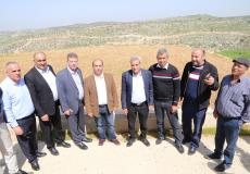 وزارة الزراعة في جولة تفقدية لمحافظة قلقيلية