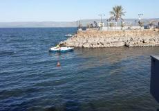 غرق سيدة مسنة في بحيرة طبريا  