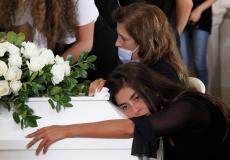 توديع ضحايا انفجار مرفأ بيروت