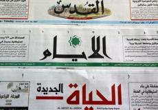 صحف فلسطينية