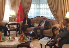 المجلس الأعلى للابداع يلتقي بالسفير المغربي برام الله