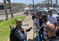 من محيط مقبرة الإسعاف - يافا 