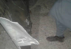 صورة من حطام صاروخ ظفر