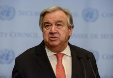الأمين العام للأمم المتحدة أنطونيو غوتيريس