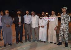 النائب المصري يتفقد الأجهزة الأمنية في محافظة شمال غزة