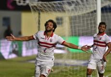 مدافع الزمالك محمود علاء