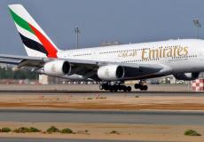 طائرة إماراتية هبطت في اسرائيل أمس