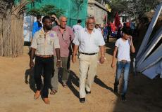 إتحاد الشباب الديمقراطي يختتم مخيم صيفي بغزة ويعلن عن تأسيس مجموعة الوحدة الكشفية