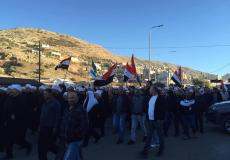 إضراب عام في الجولان رفضا للانتخابات