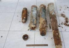 قذائف هاون قديمة