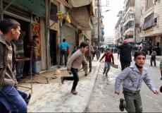 حلب: يهربون فور سماعهم هدير محركات الطائرات