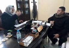 صورة من الاستقبال