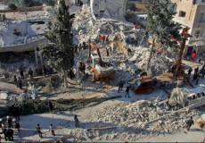 القصف علي سوريا