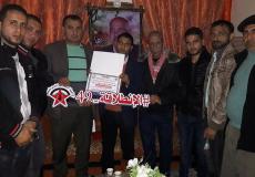 الديمقراطية تزور مجالس عائلات الشجاعية