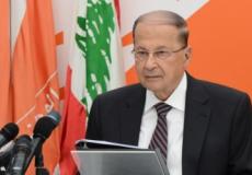 رئيس الجمهورية اللبنانية العماد ميشال عون / ارشيفية