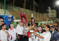 جانب من التتويج