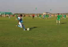 جانب من المباراة