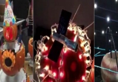 أبرز المشاركات يقطينة على شكل المريخ تدور حولها مروحية لتحديد مواقع على الكوكب الأحمر