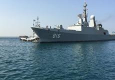 سفينة تابعة للبحرية السعودية