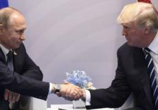 ترامب وبوتين خلال قمة العشرين بألمانيا