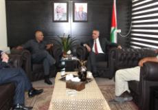 علي أبو دياك، مع سفير فلسطين لدى سيرلانكا زهير زيد