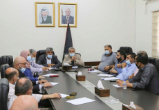 محافظ قلقيلية يلتقي رئيس هيئة مقاومة الجدار والاستيطان