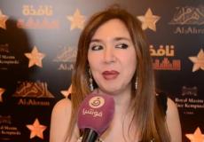 الممثلة دينا عبدالله ووالدتها حادث سير