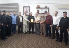 التواصل الجماهيري والإصلاح للجهاد في غزة تزور مدير السجون