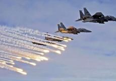 طائرات حربية اسرائيلية -ارشيف-