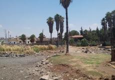 جفاف بحيرة المزيريب في سوريا