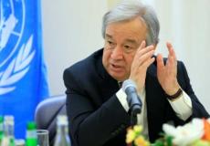 الأمين العام للأمم المتحدة أنطونيو جوتيريش
