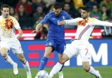 مواجهة بين ايطاليا واسبانيا