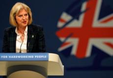 رئيسة الوزراء البريطانية تيريزا ماي 