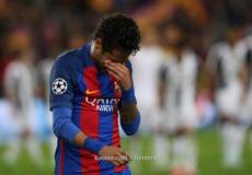 نيمار نفجر بالبكاء بعد مباراة يوفنتوس