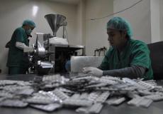 مصنع أدوية في غزة