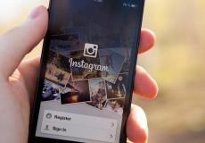 تطبيق التواصل انستغرام - هاتف آيفون 