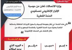 رابط الإقرار الإلكتروني لمستفيدي المنحة القطرية 100 دولار في غزة