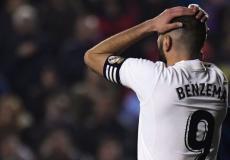 مهاجم ريال مدريد كريم بنزيما