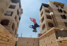 أول باركور نسائي في مصر