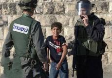 الاحتلال يعتقل طفلا -توضيحية-