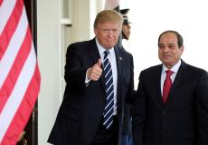 الرئيس الأميركي دونالد ترامب والرئيس المصري عبد الفتاح السيسي