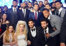 حفل زفاف على جبر لاعب بيراميدز