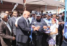 قيادة الداخلية تفتتح مركز شرطة معن و"جورة اللوت" بخانيونس