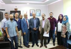 عضو بالتنفيذية يتسلم دائرة التنظيمات الشعبية في منظمة التحرير