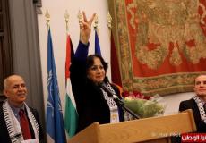  سفيرة فلسطين في ايطاليا مي كيلة 