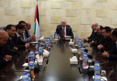 الحمد الله يلتقي اتحاد المقاولين الفلسطينيين