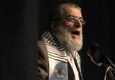 عضو المكتب  السياسي في حركة الجهاد الإسلامي الإسلامي في فلسطين الشيخ نافذ عزام 